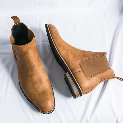 Kristian™ | Chelsea boots i läder