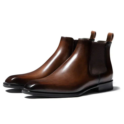 Brian™ | Sofistikerade Chelsea boots i läder