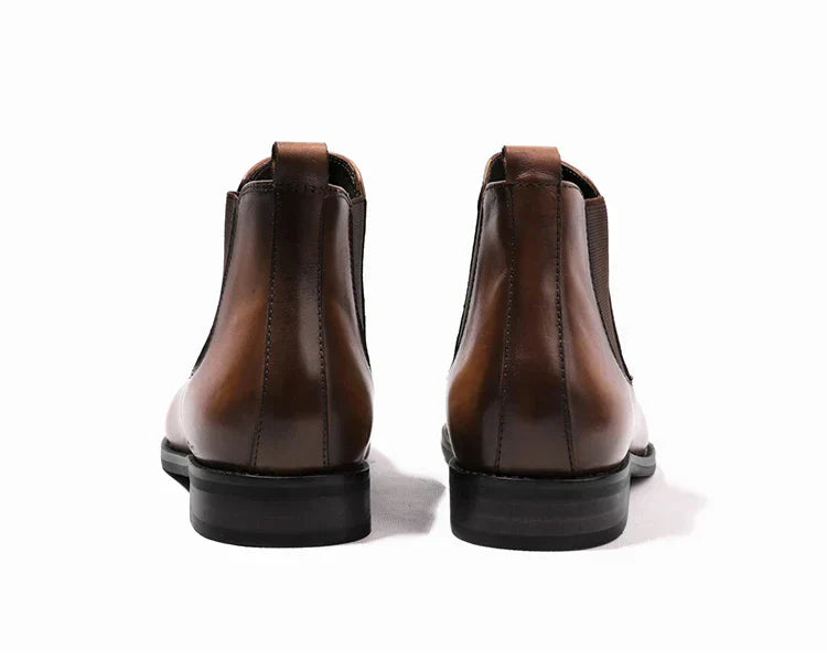 Brian™ | Sofistikerade Chelsea boots i läder